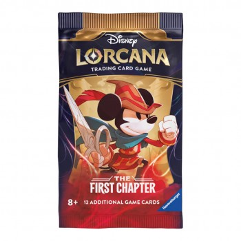 Disney Lorcana The First Chapter Booster kortų papildymas (12 kortų) (anglų k.)